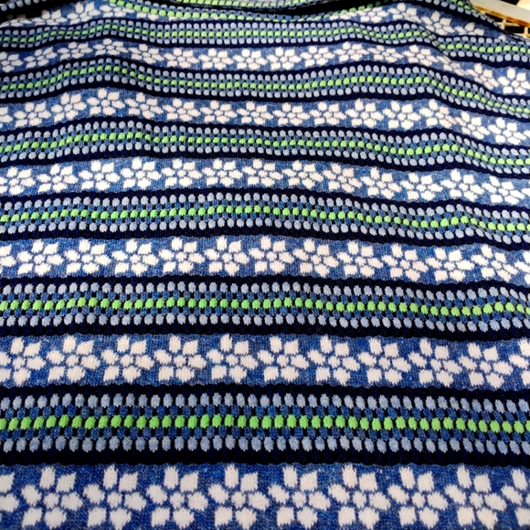 FILATI x VINTAGE Y2K Floral and Geometric Print Shirt Made in USA - Picture 2 of 5